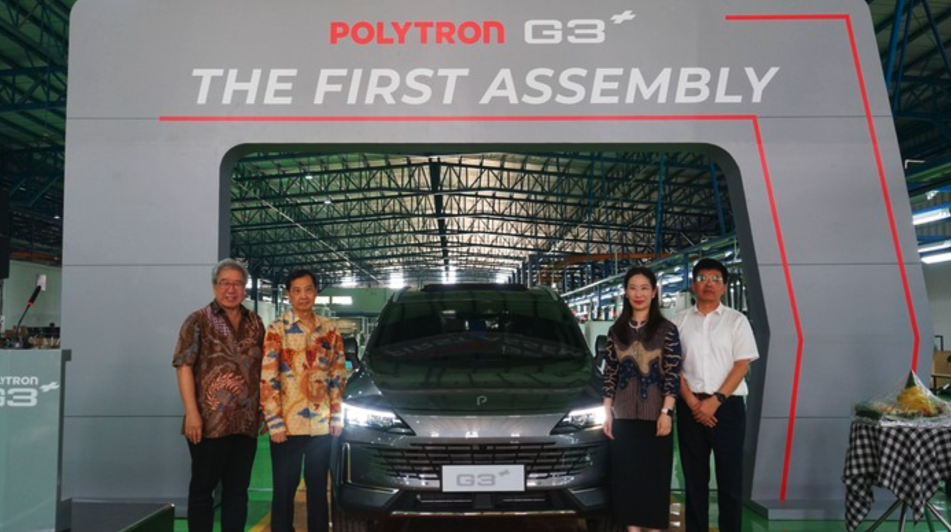 Polytron Produksi 30 Ribu Mobil Listrik Setahun di Purwakarta
